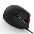 Zelotes T-50 Vertical Gaming Mouse – USB Wired Optical Mouse with 9 Buttons & Adjustable 12,800 DPI for PC & Laptop