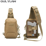 Camo Tactical Chest Bag – Multifunctional Outdoor Camo Sling with Hidden Pistol Pocket