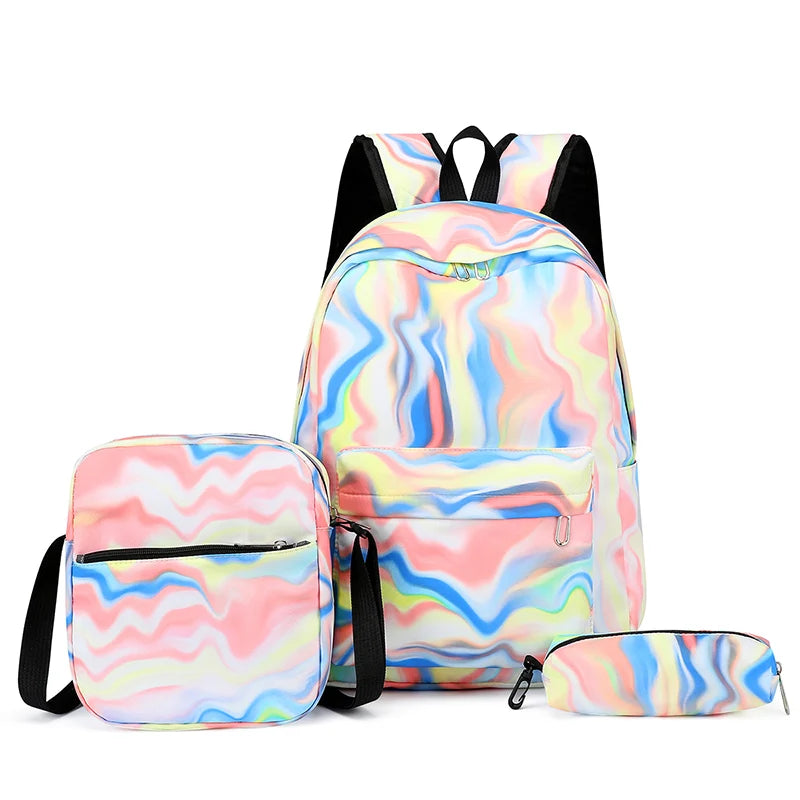 Chic Korean-Japanese Style Large Capacity Student Backpack – Junior & High School Teen Girls