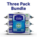 Plant-Based Flushable Wet Wipes – 3 Pack Aloe & Vitamin E Hypoallergenic, Eco-Friendly, Septic Safe & Toddler Friendly