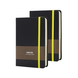 Tunjilool A6 & A7 Notebook Journal 2-Pack – 192 Pages 80gsm Blank & Dot/ Grid