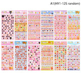 Cute Mini Animal 3D Bubble Stickers – Stereoscopic Diary & Stationery Decor