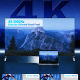 Lemorele TC47 7-in-2 USB-C Hub – Thunderbolt 3, 4K@60Hz HDMI, 100 W PD & Gigabit Ethernet Docking Station