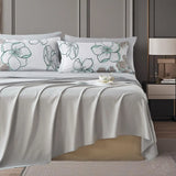 7-Piece Floral Print Quilt Set – Soft All-Season Bedding for Queen & King Size Beds