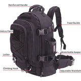 60L Military Tactical Backpack - Army Molle Rucksack for Outdoor