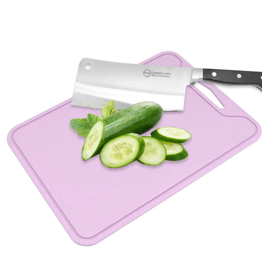 Food-Grade Silicone Flexible Cutting Board – Chopping Board for Home Kitchen Use