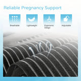 Women’s Maternity Belly Support Belt – Solid Adjustable Band for Pregnancy Relief & Postpartum Waist Control Recovery