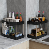 3-Piece Under-Sink & Countertop Organizer Set – Large/Medium/Small Multi-Tier Racks for Bathroom & Kitchen