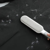 Clothes & Fabric Hair Removal Brush Set – Electrostatic Lint-Sticker & Suction Large Double-Pack