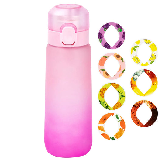750ml Sports Water Bottle with Flavour Pod – Air-Flavored Hydration Bottle for Outdoor & Travel