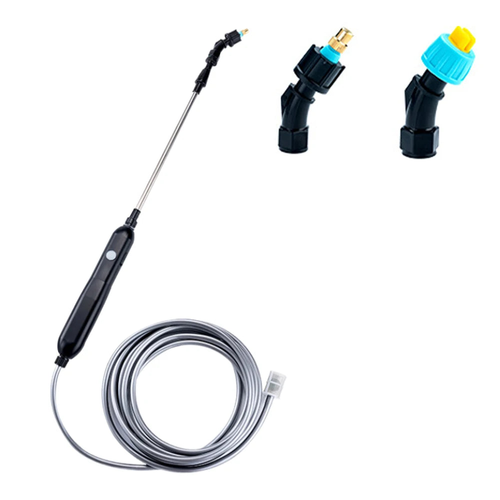 Electric Plant Sprayer – USB Rechargeable Watering Wand with 2–4 Mist Nozzles for Garden & Lawn Care