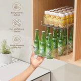 2-Tier Clear Pull-Out Home Organizer – Multi-Purpose Storage Rack for Bathroom, Vanity, Kitchen & Closet