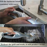 “BBQ Grill Steam Cleaning Brush – Outdoor Barbecue Scraper Cleaner for Gas & Charcoal Grills”