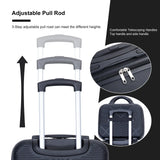 4-Piece Lightweight Travel Luggage Set – Large Capacity Spinner Suitcases with Double Wheels