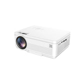 Portable HD Mini Projector – 1280×720p LED, 240 ANSI Lumens, Bluetooth & Wi-Fi, Short-Throw Home Media Player