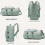 Women’s Large-Capacity Travel Duffel Bag – Waterproof Oxford Carry-On Tote with Shoulder Strap | Multi-Use Storage Handbag