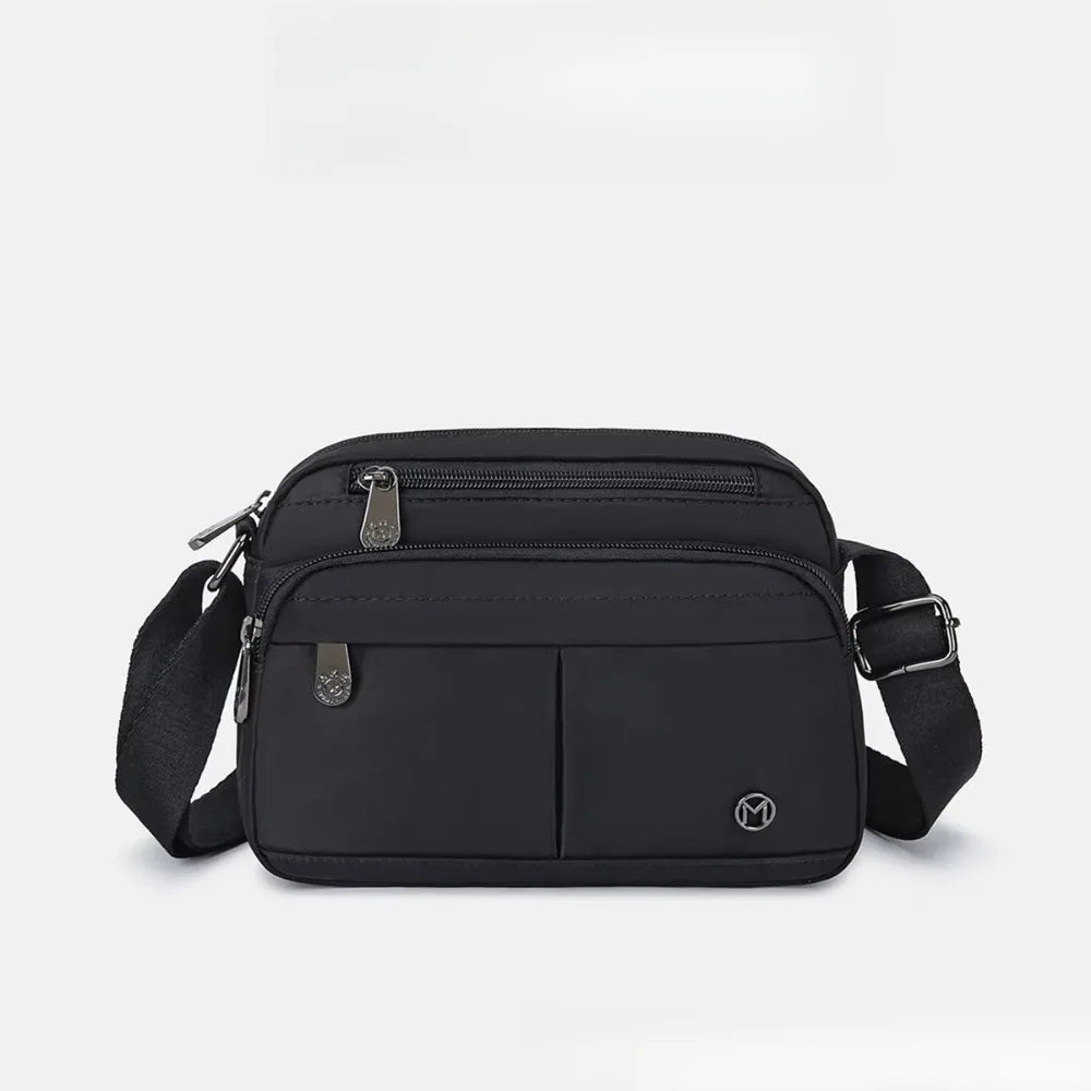 Unisex Waterproof Crossbody Bag – Large-Capacity Multi-Pocket Shoulder Bag for Travel, Work & Daily Use