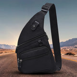 Anti-Theft Waterproof Travel Bag – Large-Capacity Crossbody Sling Shoulder Bag with Adjustable Strap for Outdoor Sports