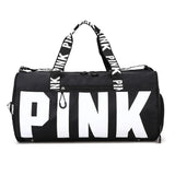 Handheld fitness gym bag – waterproof dry/wet separation sports duffel with shoe compartment & adjustable strap for outdoor football