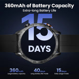 Haylou Solar 5 Smartwatch – 1.58” AMOLED Display, 60Hz Refresh Rate, Voice Calling, 24H Health Monitoring & Sports Fitness Watch for Men