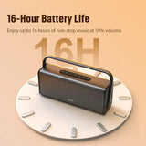 DOSS Home Wireless Bluetooth Speaker – 50W Stereo With Bass Subwoofer, Metal Body & Alloy Handle 🎵🔊