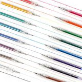 Glitter Gel Pens Set (18 Colors) – Metallic Sparkle Retractable Pens for Coloring & Creative Writing