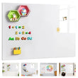 Magnetic Whiteboard Sticker Set – Includes Marker, Eraser & Magnet; Removable Dry-Erase Surface for Wall, Kids & Office