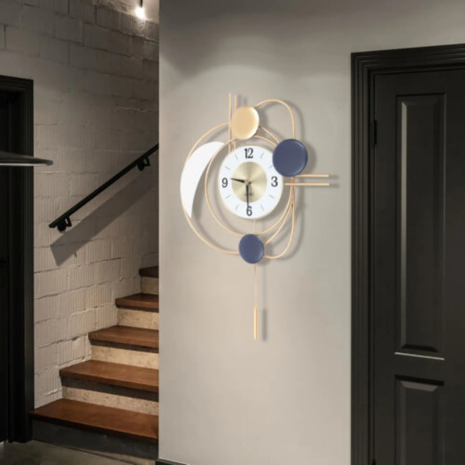 3D Creative Wall Clock – Modern Silent Hanging Clock for Living Room & Home Décor