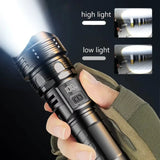 USB-Rechargeable High Power LED Flashlight – Portable Torch for Camping, Hiking, Emergency Survival
