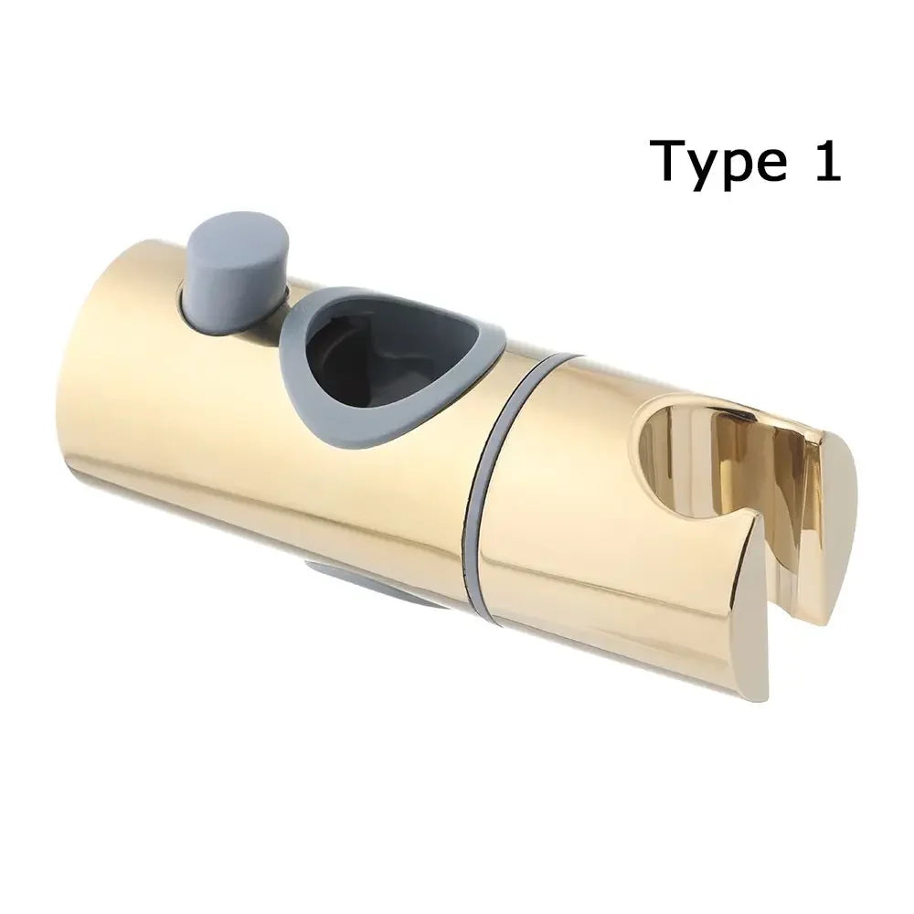 Adjustable Shower Rail Head Slider Holder – ABS Replacement Bracket for Shower Rail