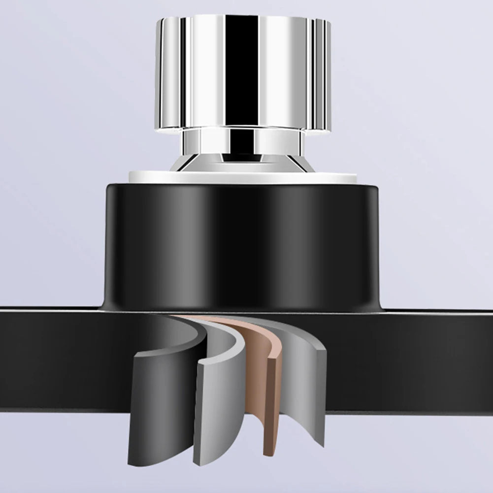 Water-Flow Rainfall Shower Head – Water-Saving Replacement Part for Shower System