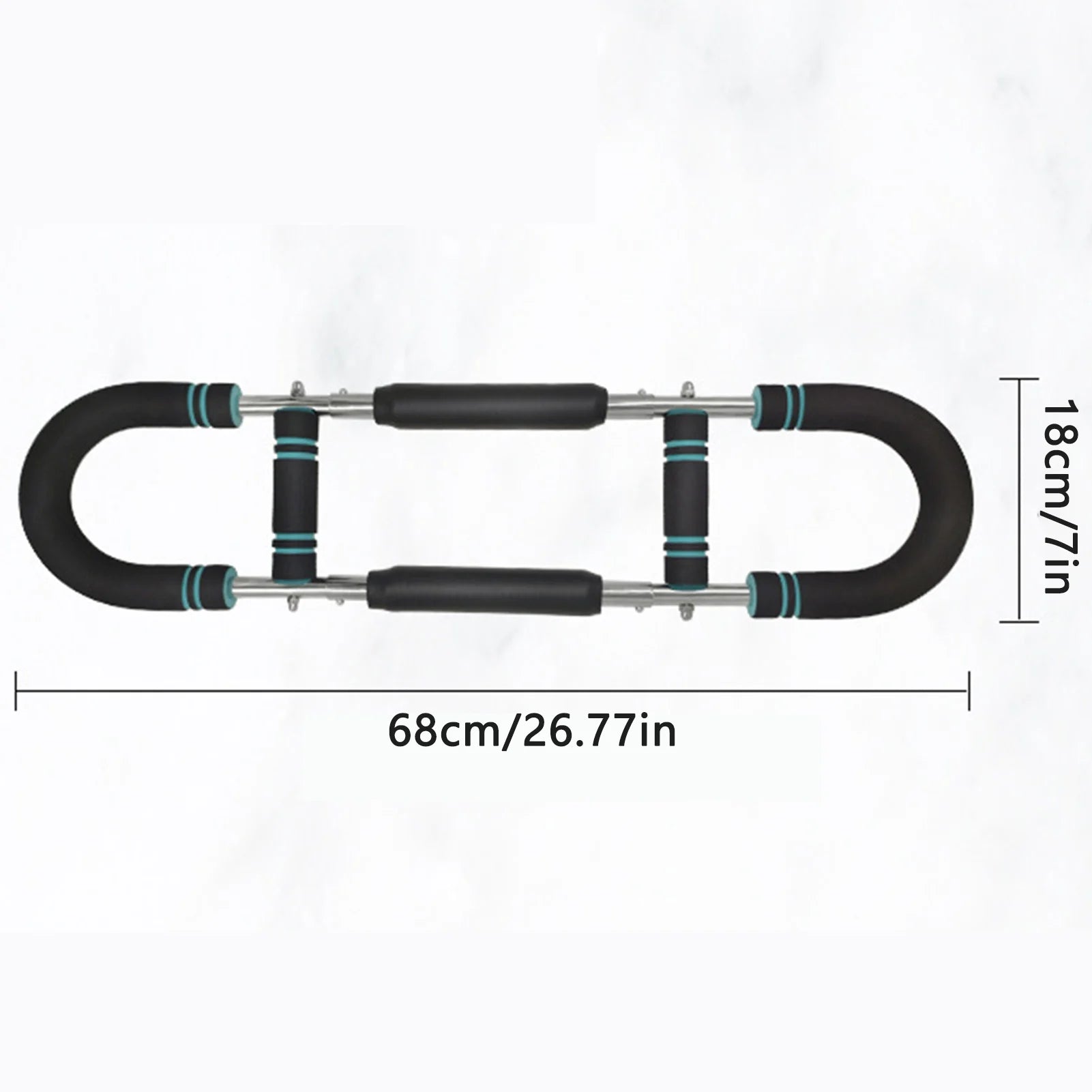 Adjustable U-Shape Power-Twister Bar – Dual Hand Grip Spring Trainer for Chest, Arms & Upper Body Strength 💥