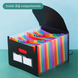 A4 Expanding File Folder – 13–25 Pocket Paper Organizer for Bills, Documents & Office Storage 📂