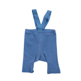Infant Solid Color Suspender Tights – High Waist Knitted Leggings for Baby Boys & Girls, Stylish Toddler Outfit