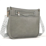 Women’s Hobo Crossbody Bag – 7-Pocket Shoulder Purse with Adjustable Guitar Strap | Modern Chic Handbag for Everyday Elegance