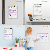 2-Pack 8.5×11 Portable Whiteboards – Reusable Dry Erase Boards for Home, Office & Classroom 🧲🖊️