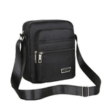 Men’s Waterproof Nylon Crossbody Bag — Large Casual Shoulder Messenger Satchel for Travel & Daily Use