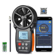 “Handheld Digital Anemometer LC-100 – Wireless Bluetooth APP Wind Speed & Temperature Meter”