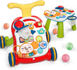 Cute Stone Sit-to-Stand Walker – 2-in-1 Baby Activity Center with Play Panel, Music & Learning Toy for Infant Development