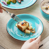 Vancasso Bella 16-Piece Porcelain Dinnerware Set – Vintage Ceramic Plates, Bowls & Mugs (Service for 4)