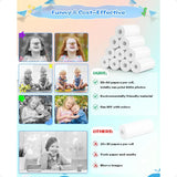 Thermal Paper Rolls – 10-Pack BPA-Free Refill Print Paper for Instant Cameras & HD Photo Printing