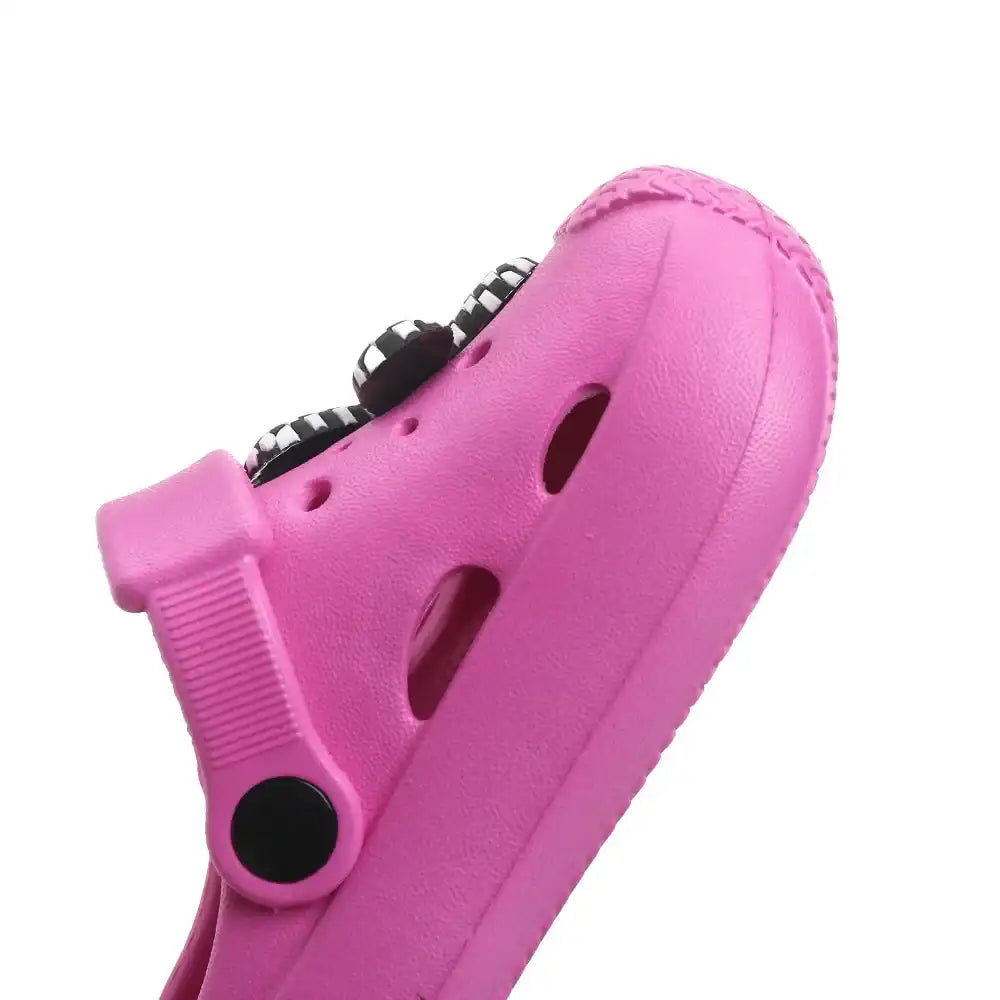 Lightweight Flower-Hole Summer Garden Slippers for Kids – Boys & Girls