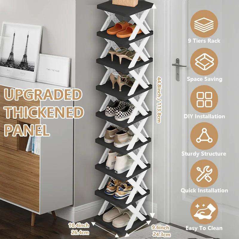 Shoe Organizer Rack – Multi-Layer, Detachable, Space-Saving Shelf for Home Use - PulinGO