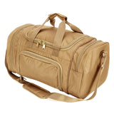 Military tactical travel duffle bag – outdoor sports luggage with shoe compartment, gym, hiking & weekend gear bag for men