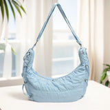 Women’s Stylish Dumpling Bag – Large-Capacity Crescent Shoulder Crossbody with Adjustable Strap for Travel & Daily Use