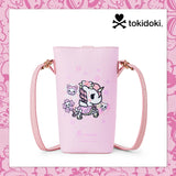 Cute Printed Crossbody Phone Bag with Card-Holder – Adjustable Strap Women’s Mini Purse