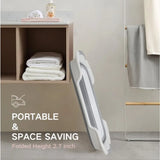 Foldable Pet Bathtub with Drain Plug – Portable Space-Saving Bath Tub for Puppies, Small Dogs & Cats