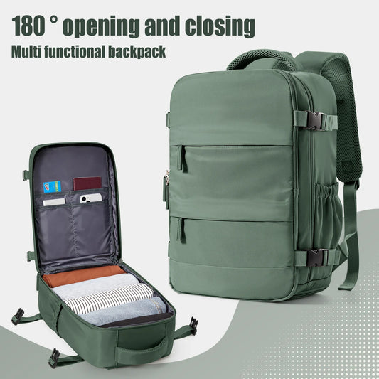 40x20x25 Cabin Travel Backpack – Ryanair Friendly Hand Luggage for Men & Women