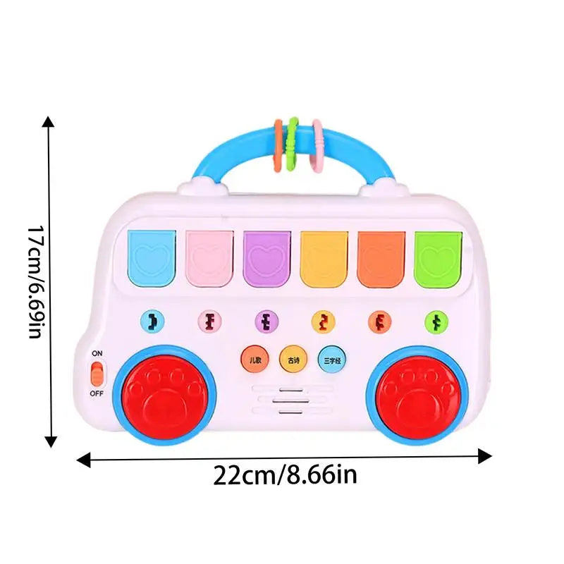 Animal Popping Game – Interactive Musical Toy for Toddlers, Educational Color Sorting & Popping Animals for Kids Ages 1–3