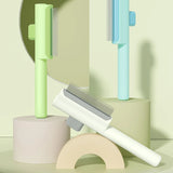 Pet Hair Removal Comb – Self-Cleaning Grooming Brush for Cats & Dogs